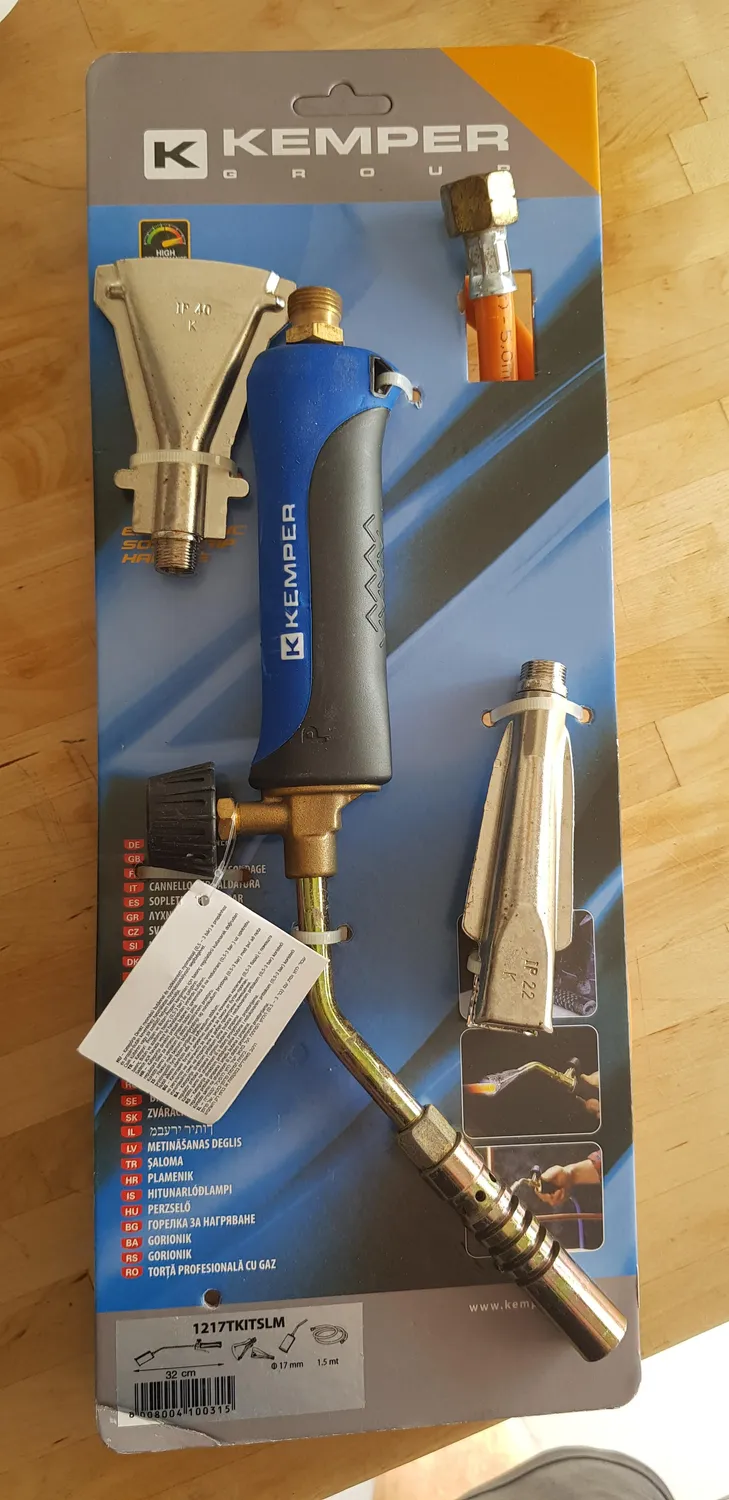 GYS 040328 kit chalumeau chauffeur 3 brûleurs 3600 kcal/h
