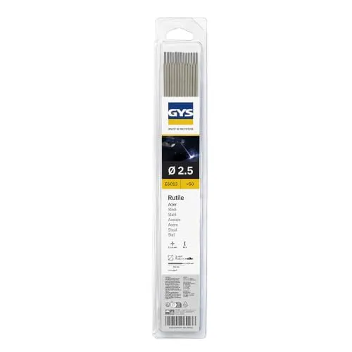 GYS 084438 électrodes rutile E6013 Ø 2,5 mm 50 pièces