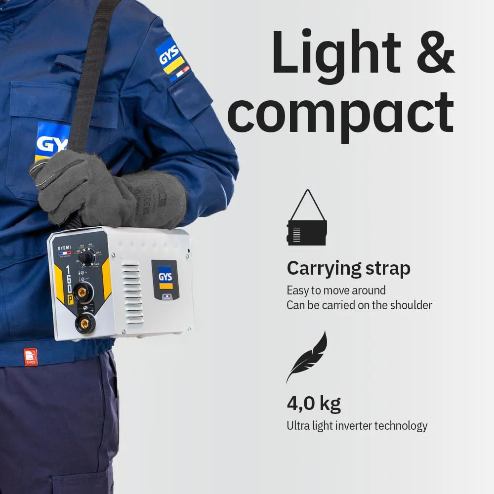 GYS GYSMI 160P poste à souder MMA 160A avec valise