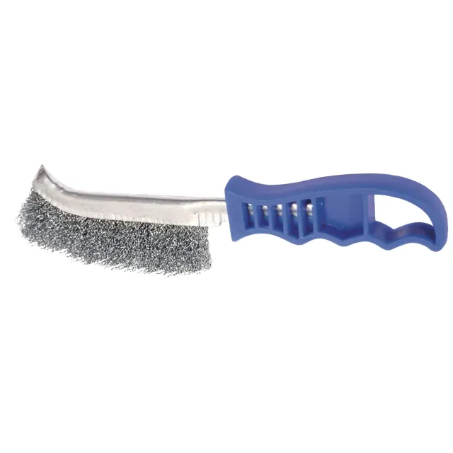 GYS brosse acier zinguée manche plastique