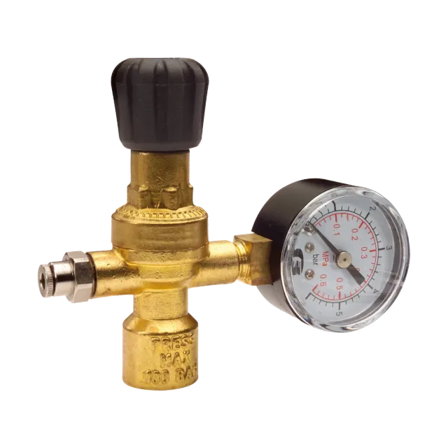 CFH DR 513 détendeur de gaz avec manomètre 3–4 bar