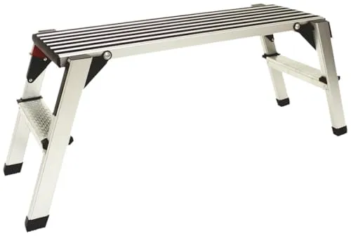 GYS marche-pied pliable aluminium pour atelier