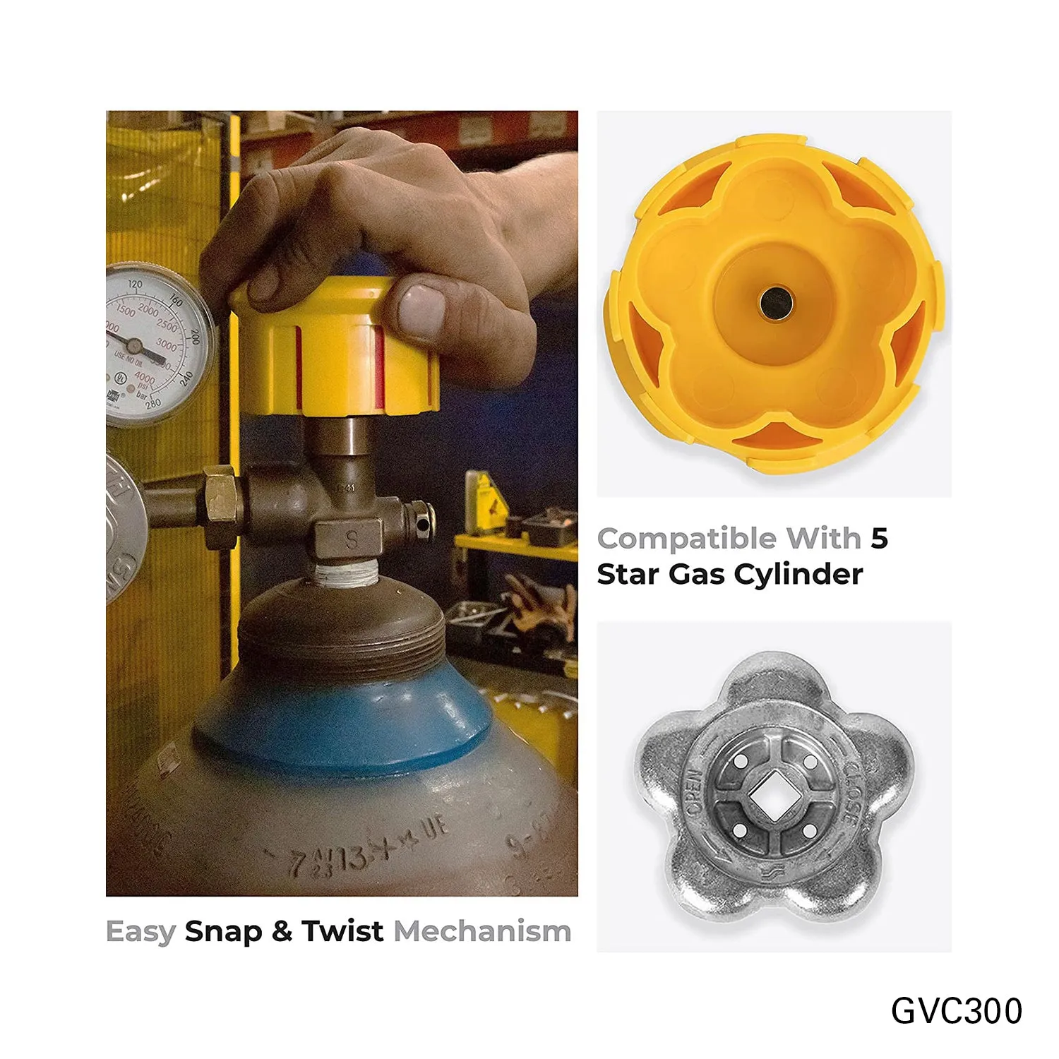 Strong Hand Gas Cylinder Starter Value Pack kit gaz soudage