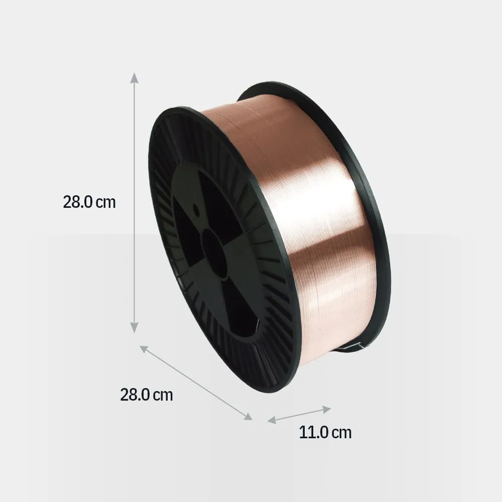 GYS fil plein acier SG2 ER70S-6/G3Si1 Ø 1,2 mm, bobine 15 kg
