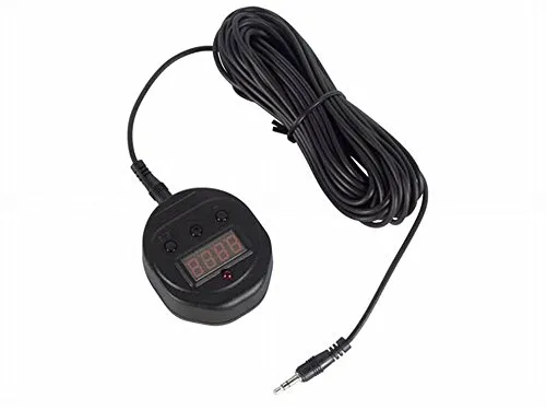 Velleman GP Series compteur LED 4 chiffres pour détecteur de mouvement noir