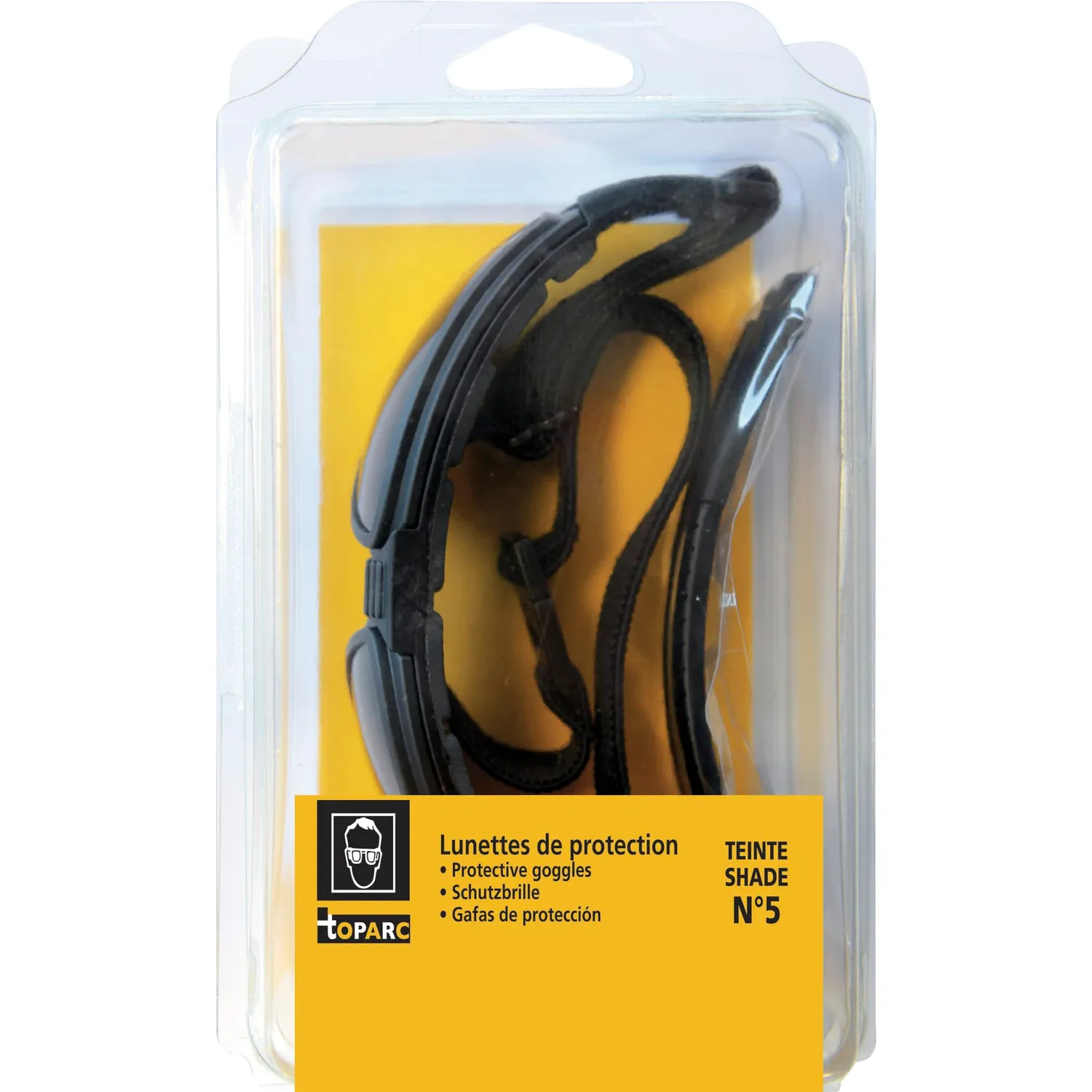 GYS lunettes de protection teinte 5, polycarbonate, IR