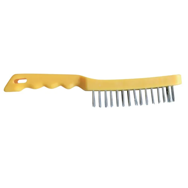 GYS brosse inox à manche plastique