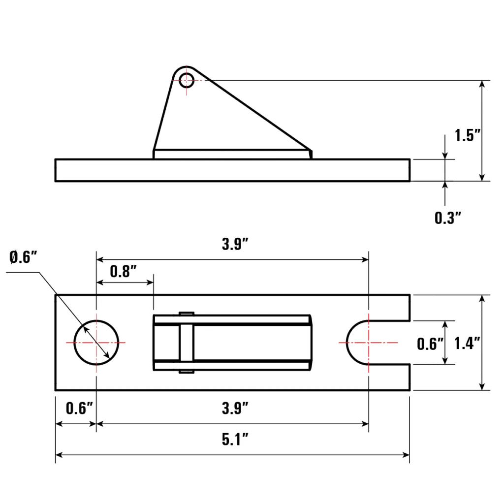 Strong Hand Europe Table Mount Base Kit support 5/8 pouces