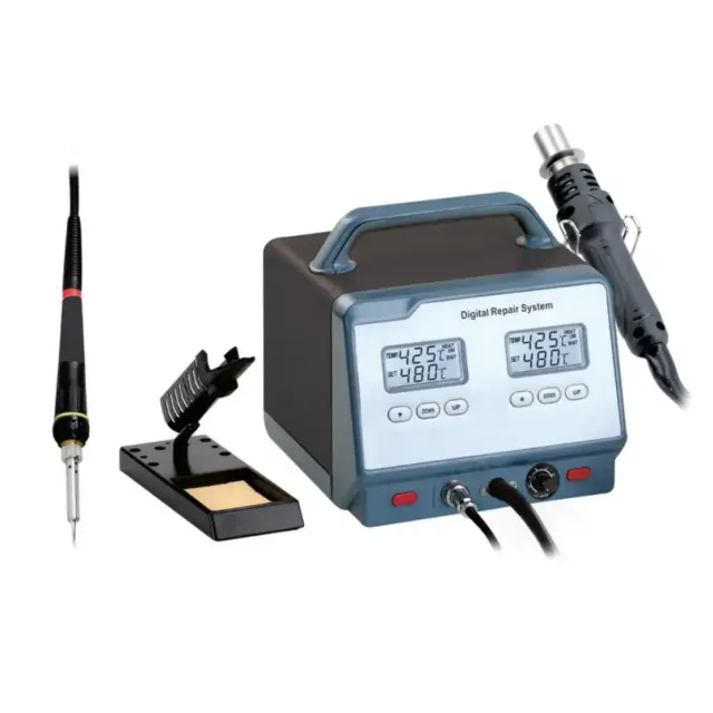 Zhongdi ZD-8912 station de soudage air chaud 2-en-1