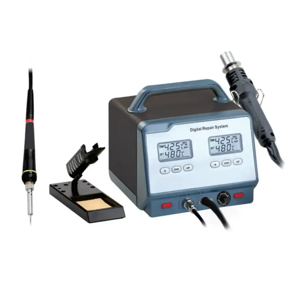 Zhongdi ZD-8912 station de soudage air chaud 2-en-1
