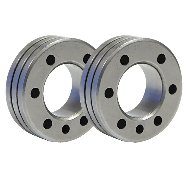 GYS Galets fil aluminium galets d’entraînement 1,2/1,6 mm lot de 2