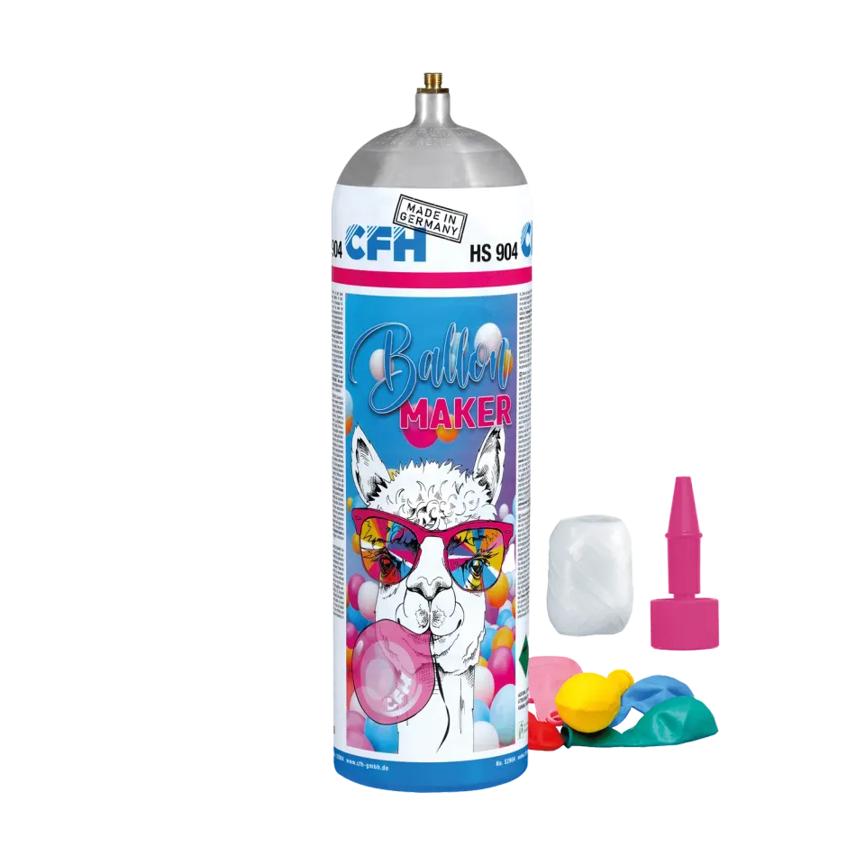 CFH HS 904 kit hélium pour ballons 2,15 l 42 g