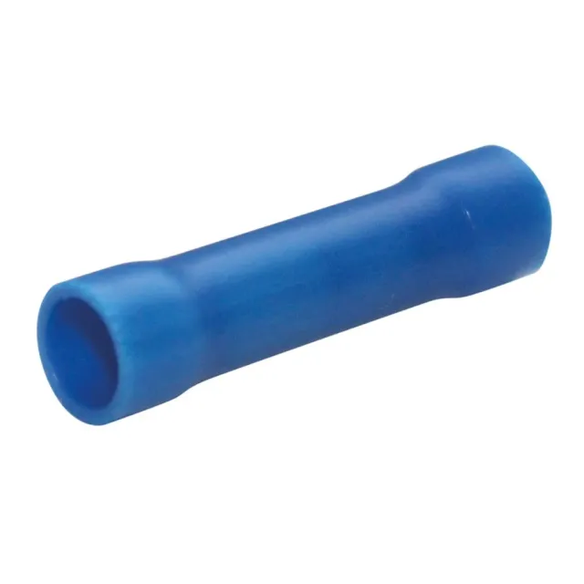 Velleman GP Series FBBC connecteurs bout à bout bleus, lot de 10, basse tension