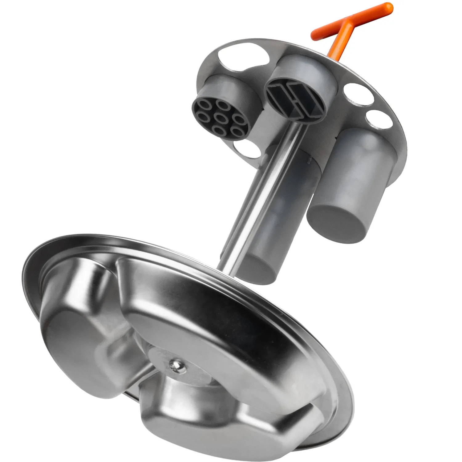 Strong Hand Europe plateau à outils rond inox portatif multi-niveaux
