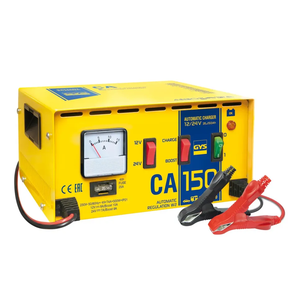 GYS CA 150 Chargeur Batterie Auto 12/24V Plomb