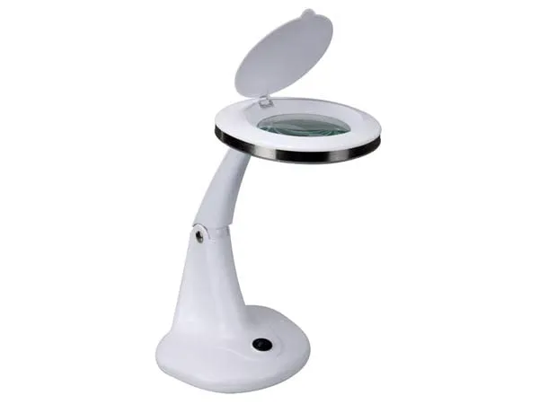 Velleman VTLLAMP lampe loupe LED sur pied 6 W 1,75x et 4x