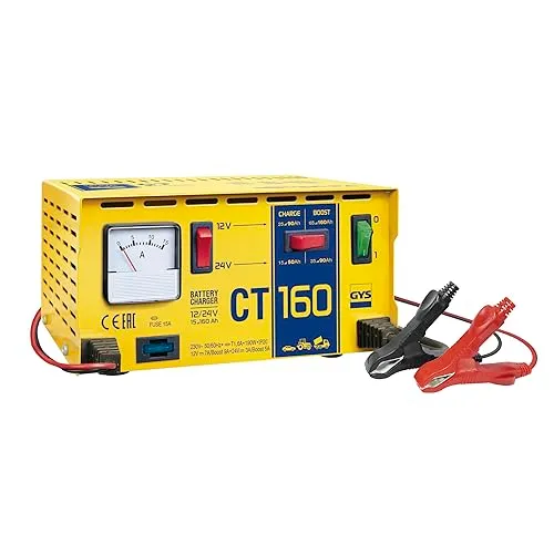 GYS CT 160 chargeur de batterie 12/24 V, plomb liquide