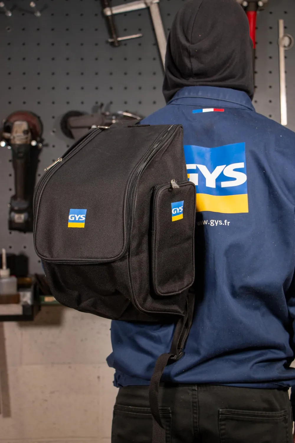 GYS Sac à dos porte-casque et masque de soudage