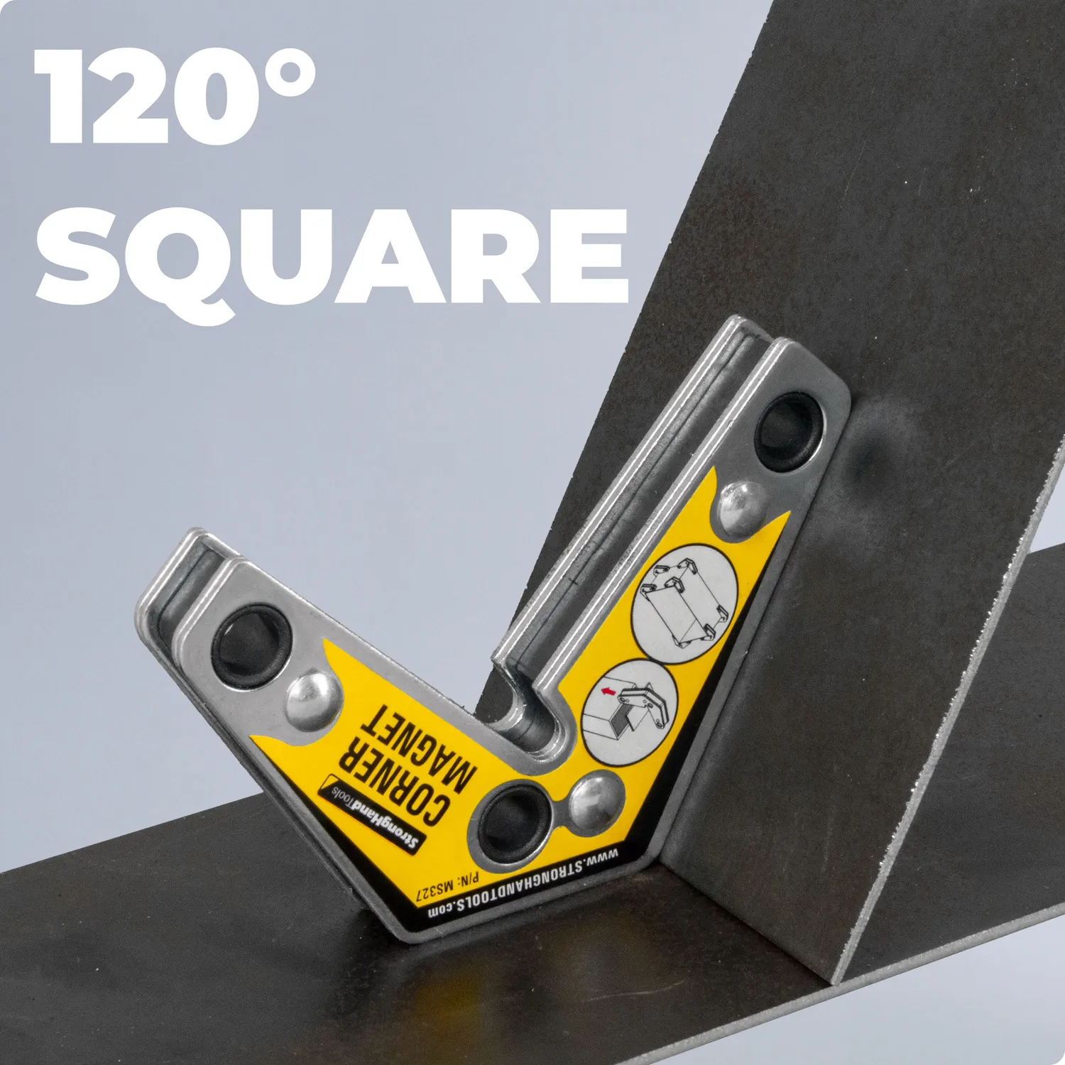 Strong Hand Corner aimant d’angle 90° soudure
