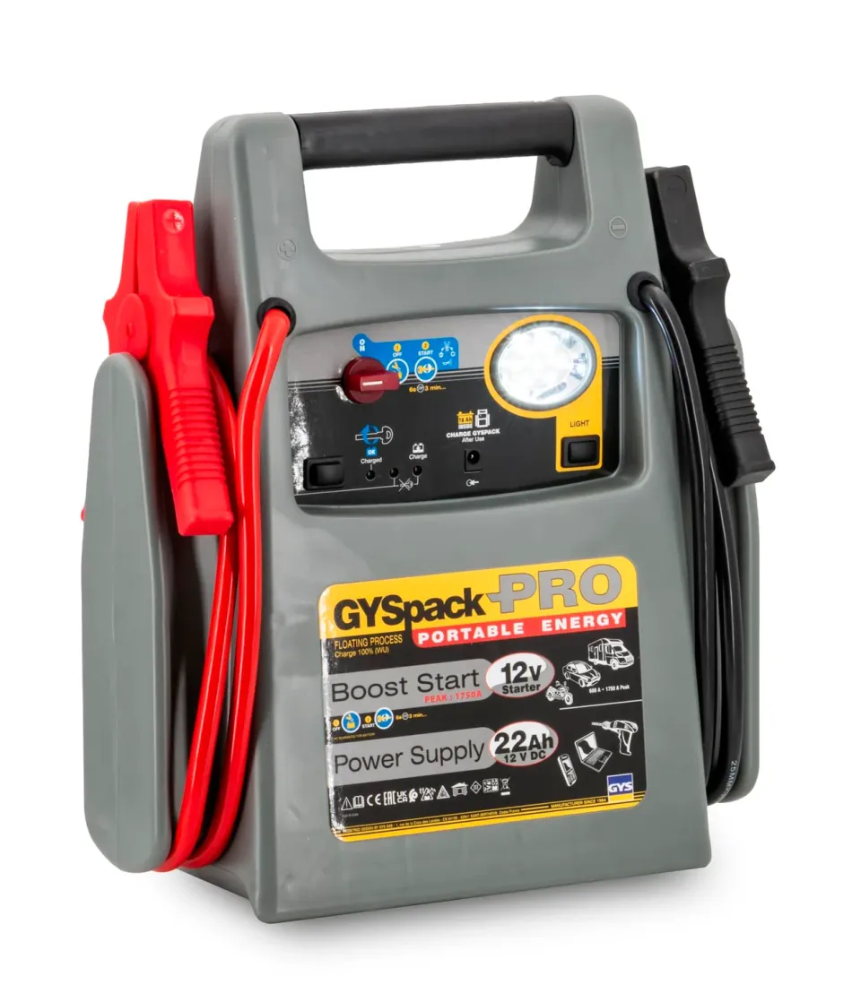 GYS GYSPACK Pro démarreur autonome 12 V 22 Ah