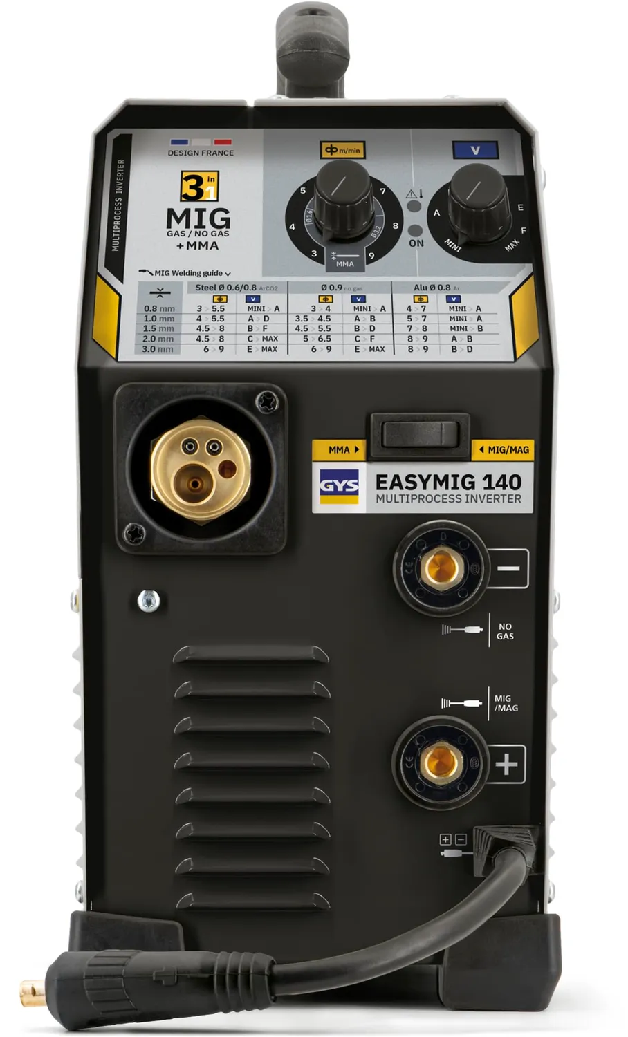 GYS Easymig 140 poste à souder MIG/MAG MMA 230 V fil fourré