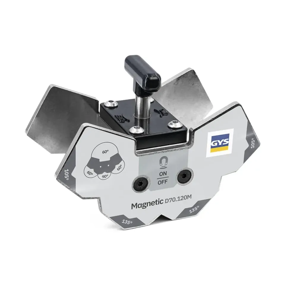 GYS Magnetic D70.120M positionneur de soudage multi-angle 70 kg