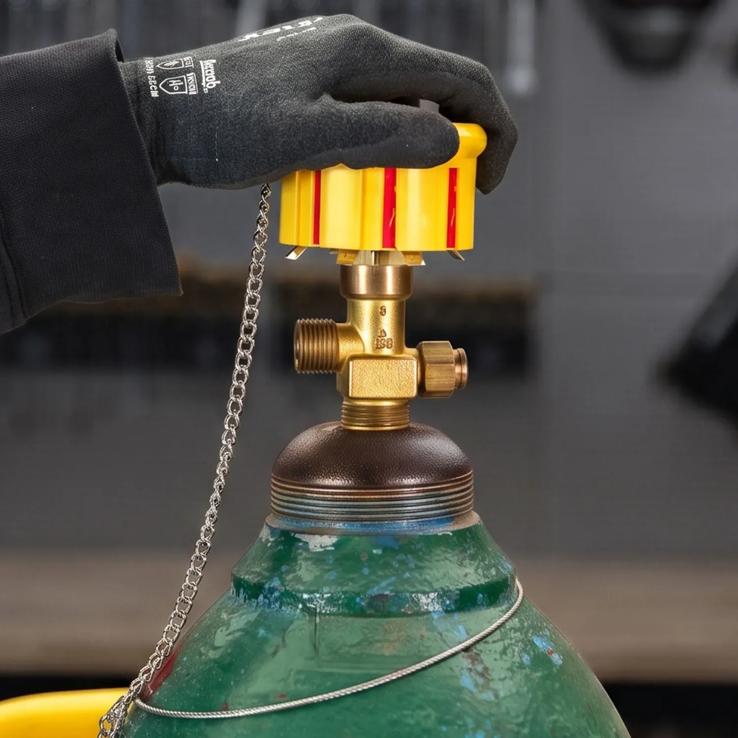 Strong Hand Europe EZ-View indicateur vanne gaz 8 branches