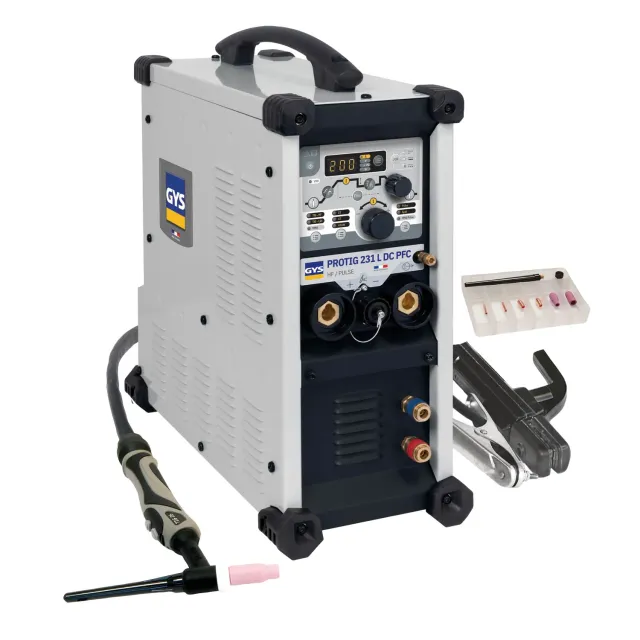 GYS PROTIG 231L DC PFC poste TIG avec accessoires pulsé