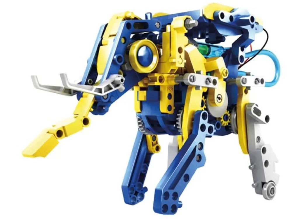 Velleman KSR17 kit robot solaire et hydraulique 12 modèles