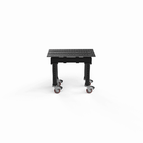 STRONG HAND EUROPE MAX Slotted 2' × 3' table de soudage 5/8 po nitrurée