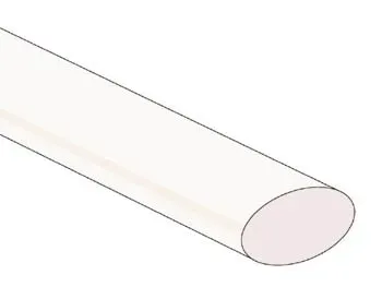 Velleman GP Series STB127C 201028 gaine thermorétractable claire 12,7 mm, 25 pièces ignifuge