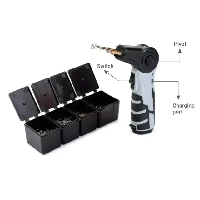 Zhongdi ZD-507L pistolet soudure plastique 16W 200 pcs