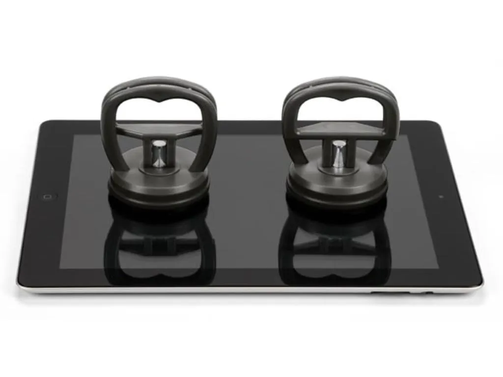 Velleman ventouses pour appareils électroniques 2 pièces noires antirayures