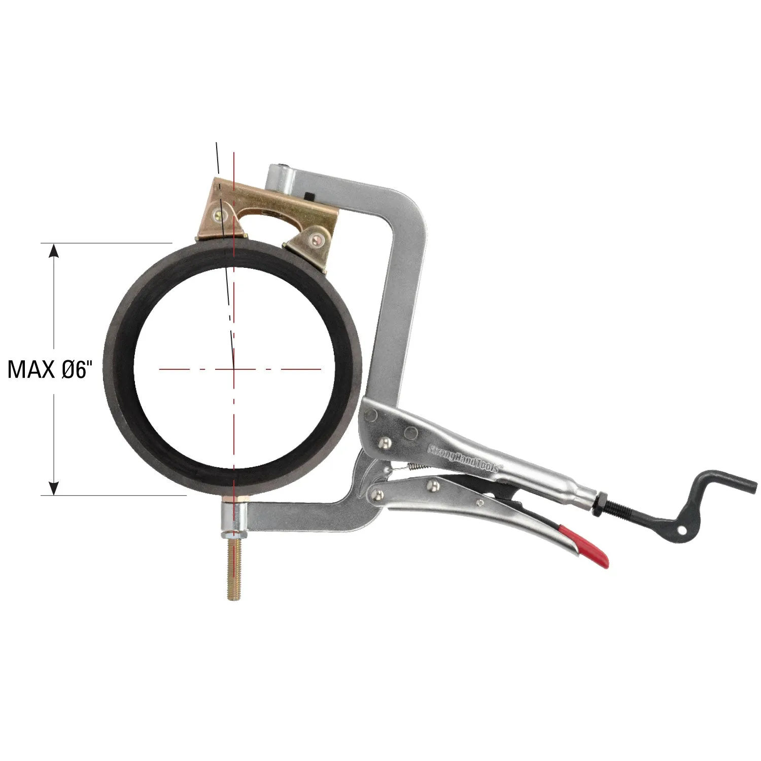 Strong Hand Europe Large Diameter Pipe Pliers pince à tuyau jusqu’à 6″