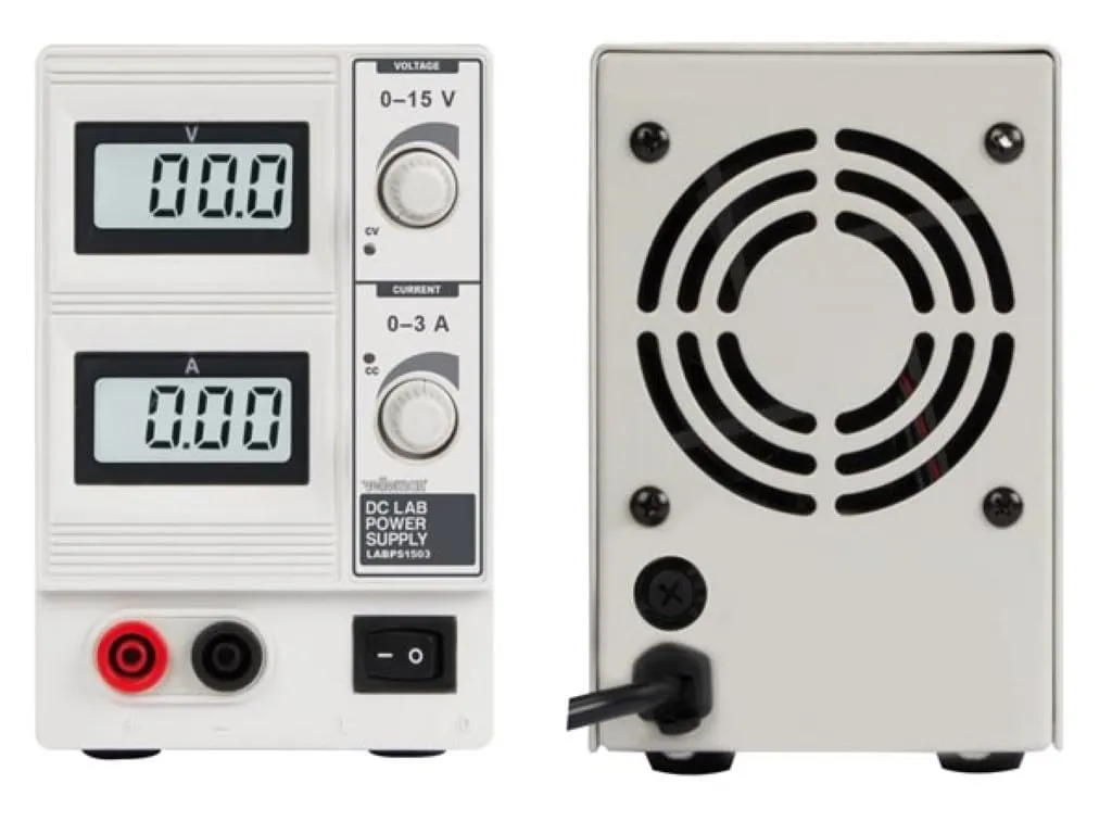 Velleman GP alimentation labo 0-15V 3A LCD
