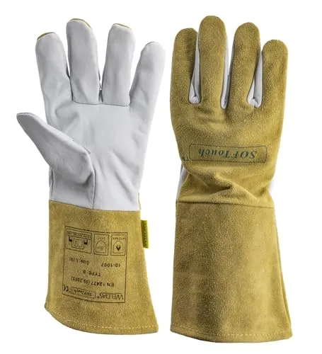 GYS gants de soudage renforcés T9 cuir bovin