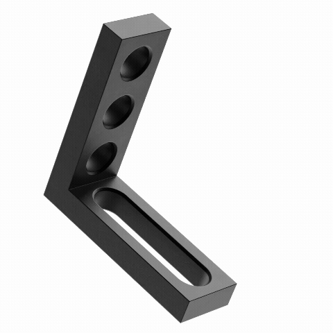 Strong Hand Europe équerre bridage 90° 5/8" T50304 1,6x3,6"