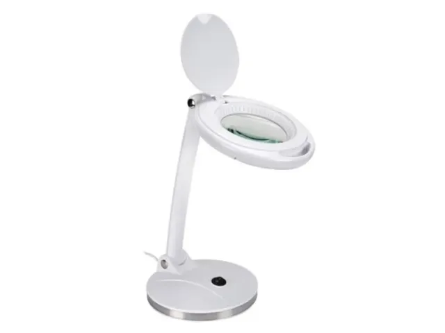 Velleman VTLLAMP lampe loupe 30 LED 5 dioptries blanche 6 W