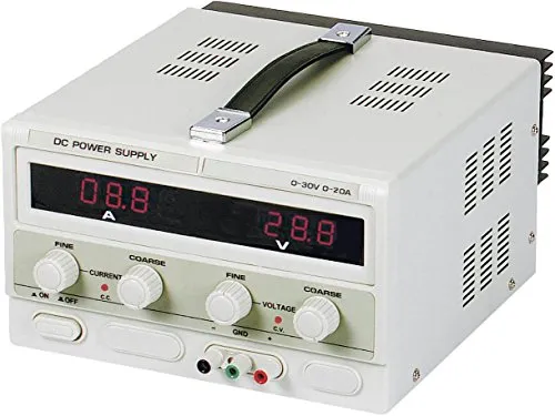 Velleman GP alimentation de laboratoire 0-30 VCC 0-10 A réglable LCD