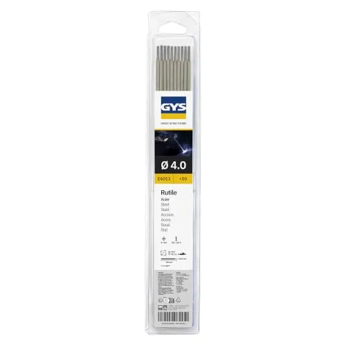 GYS électrodes rutiles E6013 Ø 4 mm blister de 50