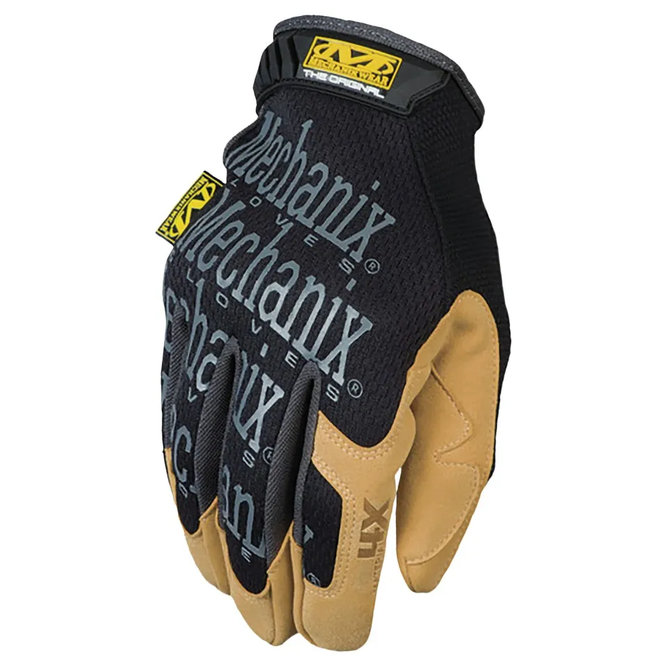 GYS gants de manutention haute résistance taille 9, cuir synthétique