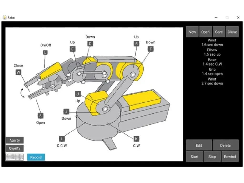 Velleman GP kit interface USB pour bras robotique