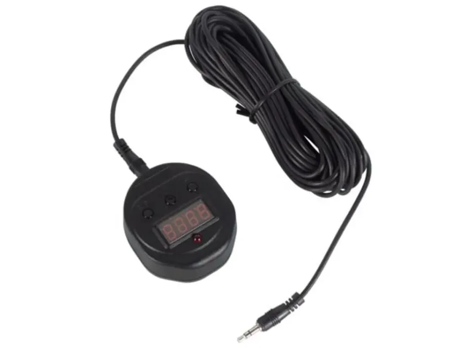 Velleman GP Series compteur LED 4 chiffres pour détecteur de mouvement noir
