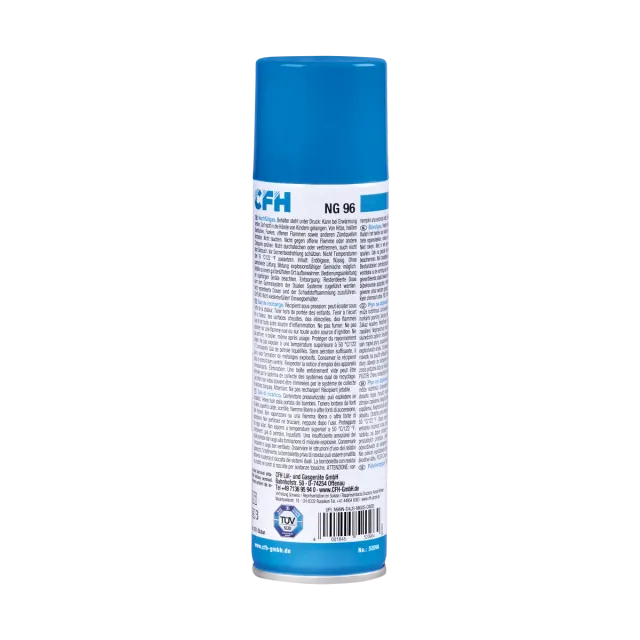 CFH NG 96 gaz de recharge 250 ml pour briquets et appareils à gaz