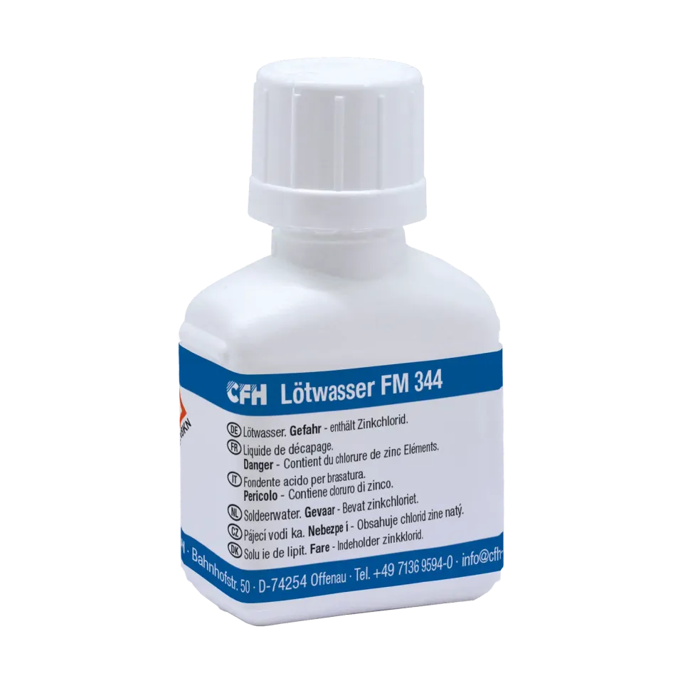 CFH FM 344 eau à souder 25 ml pour métaux