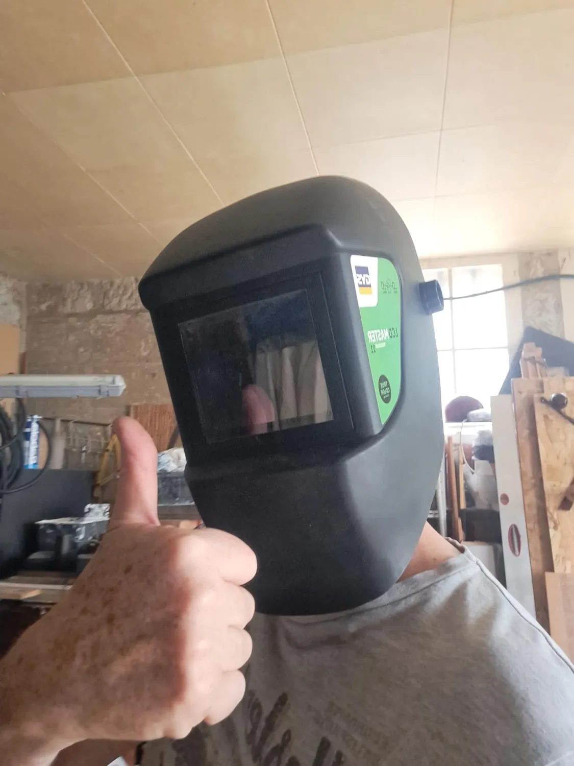 GYS MASTER 11 masque de soudage LCD teinte 11 noir