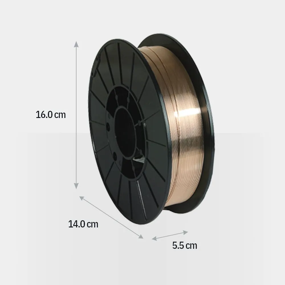 GYS fil de brasage CuSi3 ERCuSi-A/S Ø 0,8 mm, bobine 1 kg