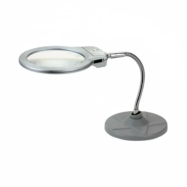 Zhongdi ZD-126-1 lampe loupe LED 90 mm sur socle