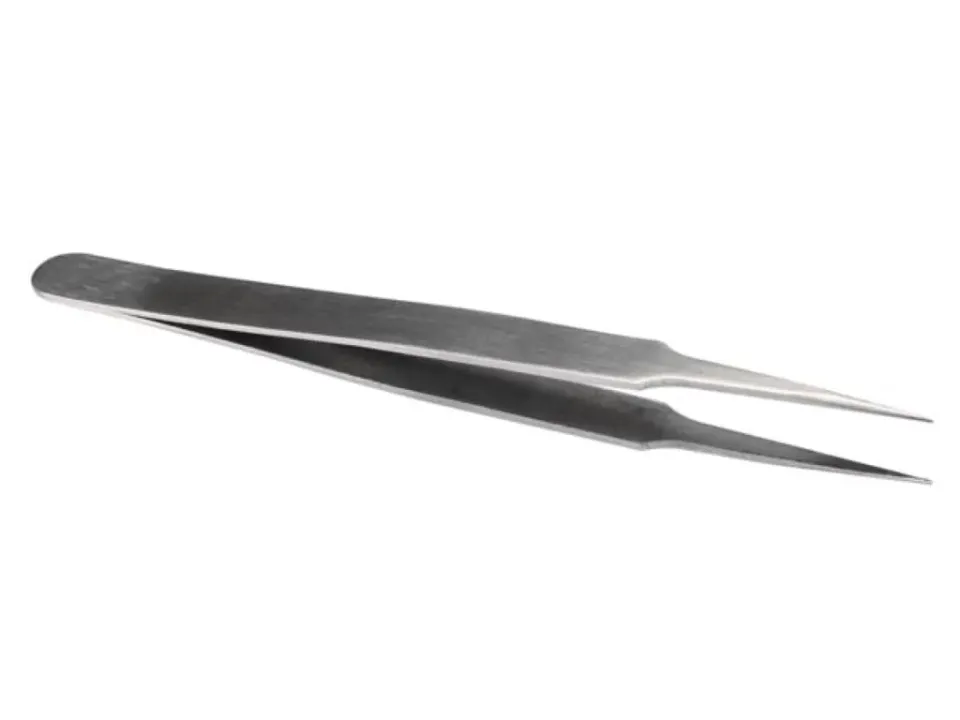 Velleman GP pince de précision en acier inoxydable 12 cm