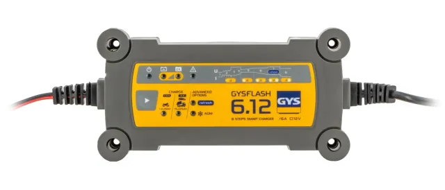 GYS GYSFLASH 6.12 chargeur batterie 12 V 6 A plomb
